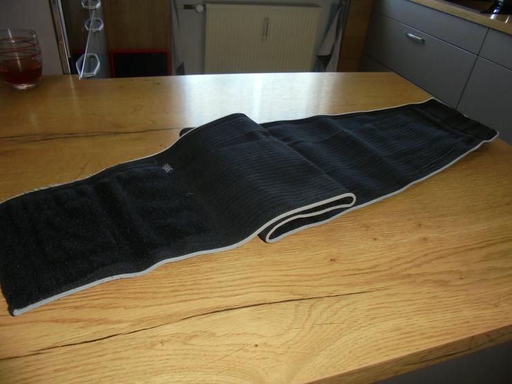 Bild 7: Bort Medical Rückenbandage, Rückenstützgürtel schwarz Gr. L  Klettverschluss