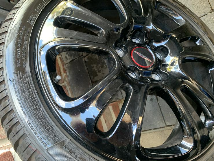 Bild 9: 4 Winter Kompletträder für Mini F56 JCW 185/50 17" John Cooper Works Runflat Dunlop Sport 6-7mm