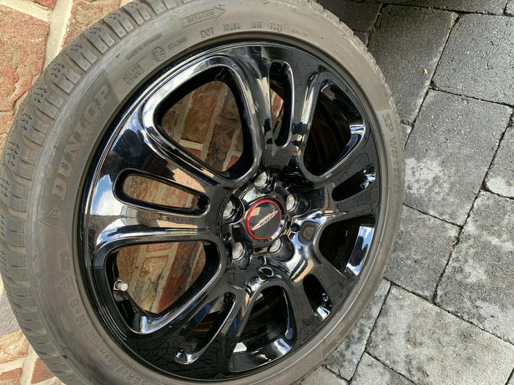 Bild 11: 4 Winter Kompletträder für Mini F56 JCW 185/50 17" John Cooper Works Runflat Dunlop Sport 6-7mm