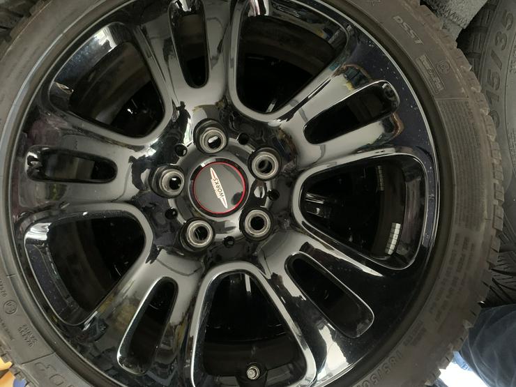 Bild 2: 4 Winter Kompletträder für Mini F56 JCW 185/50 17" John Cooper Works Runflat Dunlop Sport 6-7mm