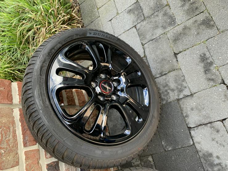 Bild 14: 4 Winter Kompletträder für Mini F56 JCW 185/50 17" John Cooper Works Runflat Dunlop Sport 6-7mm
