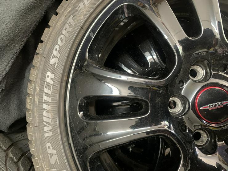 Bild 3: 4 Winter Kompletträder für Mini F56 JCW 185/50 17" John Cooper Works Runflat Dunlop Sport 6-7mm