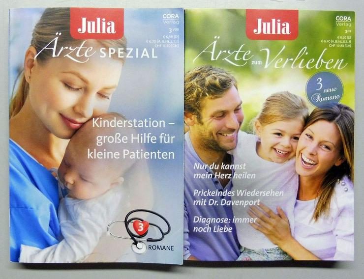 31 Romane in   9 Julia Hefte+ 1 Zugabe      