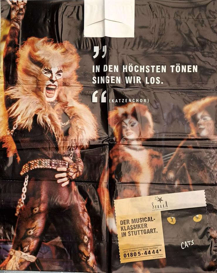 Bild 5: Cats Musical Programmheft  + Beigaben