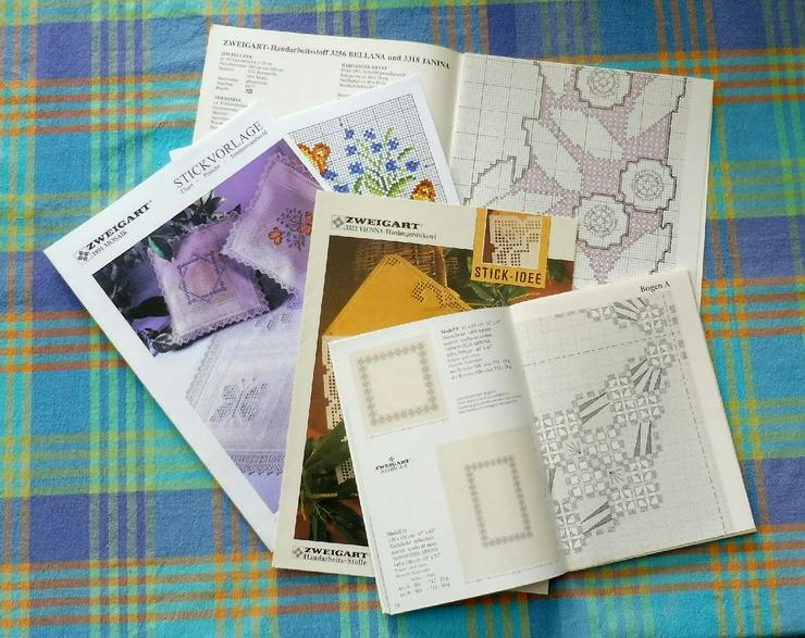 Bild 2: 4 Hardanger Stickideen von Zweigart