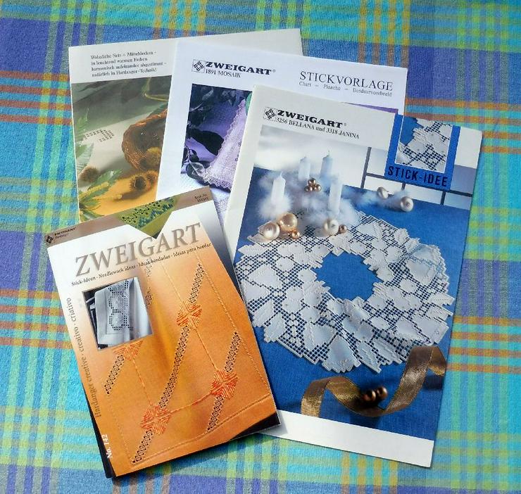 4 Hardanger Stickideen von Zweigart
