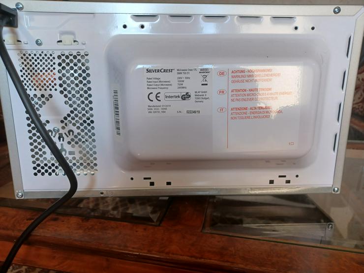 Bild 5: SilverCrest Mikrowelle SMW 700 D1