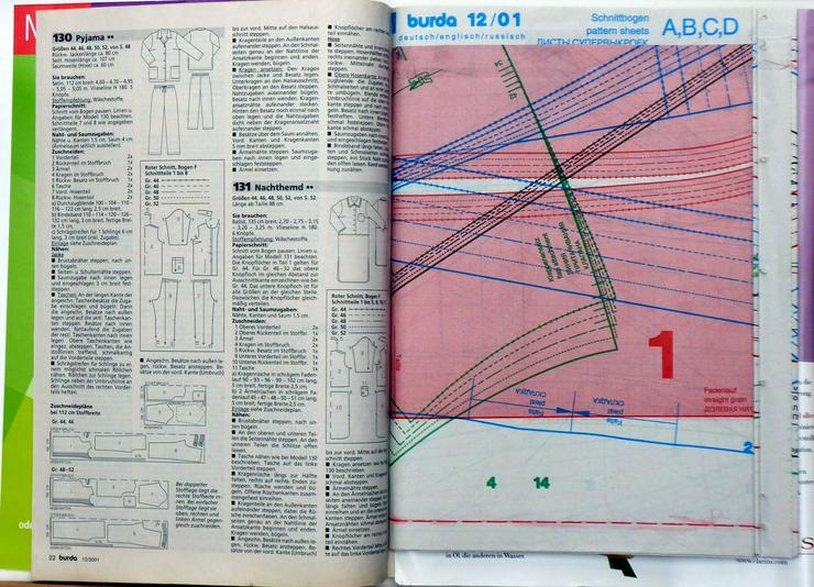 Bild 5: 2 burda Modehefte versch. Jahrgänge Ideen zum Verschenken