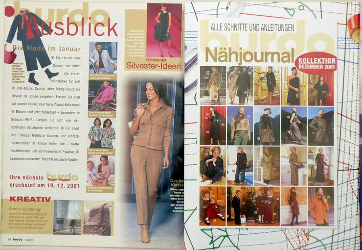 Bild 4: 2 burda Modehefte versch. Jahrgänge Ideen zum Verschenken