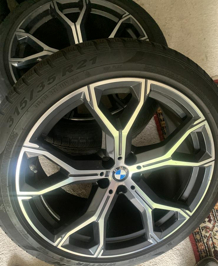 Bild 11:  4 Alu Winterräder für BMW X5, X6 Typ G05 u G06,Reifen Pirelli 