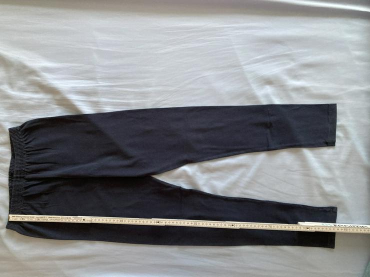 Bild 3: NEUWERTIG Lange Unterhose Leggings Gr. 152 dunkelblau