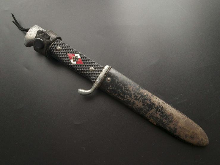 Fahrtenmesser HJ Mit Devise RZM M7/66