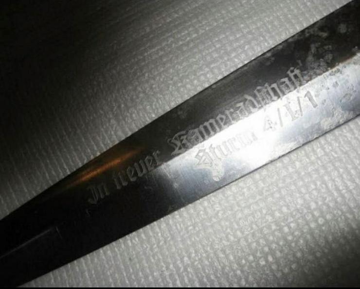 Bild 5: Dolch SS Gottlieb Hammesfahr aus Wk2 
