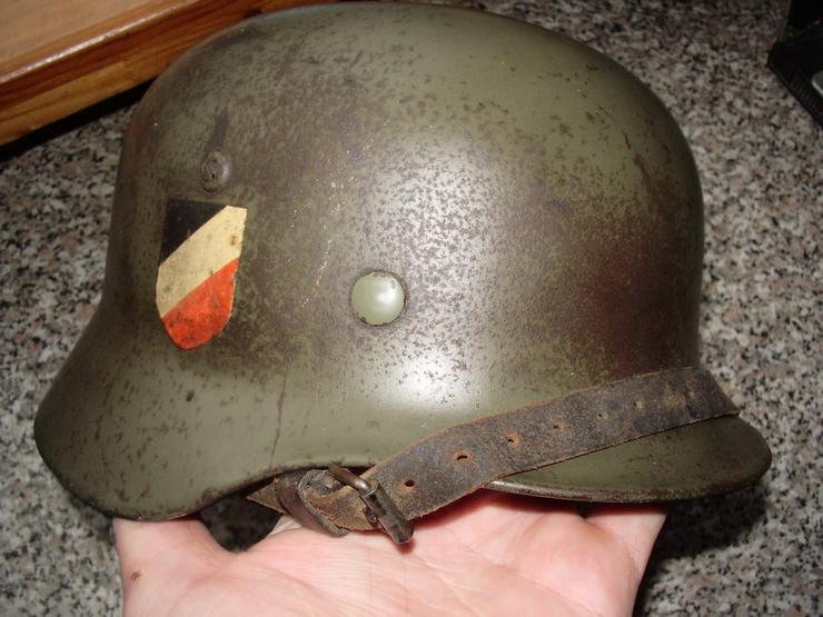 Bild 2: Stahlhelm M35 Kriegsmarine aus Wk2 
