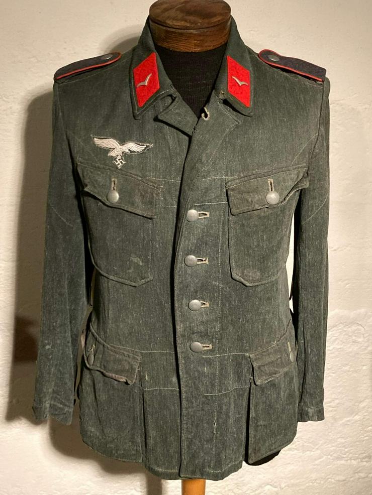 Feldbluse Luftwaffe HBT aus Wk2 