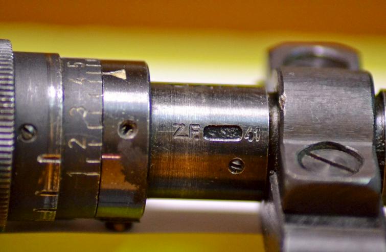 Bild 3: Zielfernrohr ZF41 cxn K98 Mauser aus Wk2 