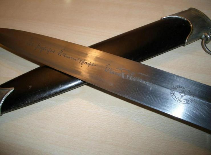 Bild 5: Dolch SS Rohm Rich Abr Herder Solingen aus Wk2 