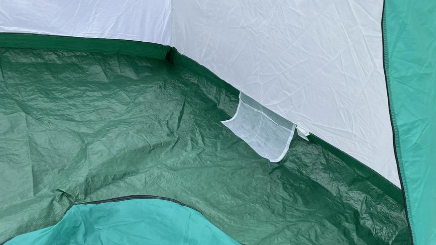 Bild 18: NEUWERTIG Iglu Kuppel Doppeldachzelt mit Vorraum, f. 3 Personen