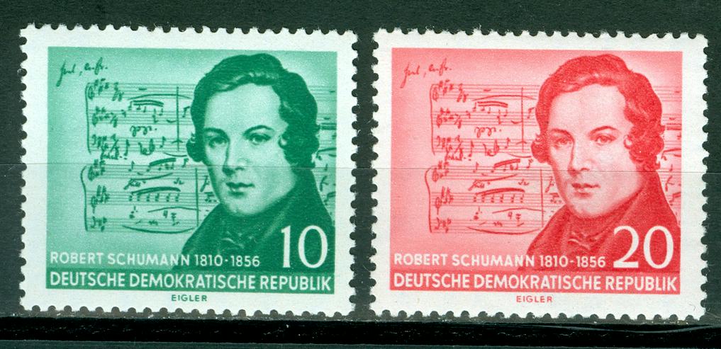DDR postfrisch Nr. 541-542 ohne Falz oder Falzrückstände.