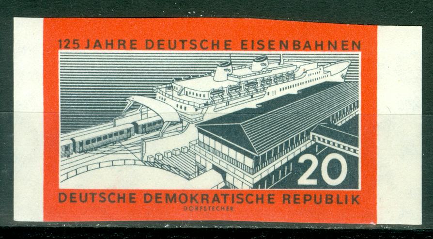 DDR postfrisch Nr. 805 B geschnitten ohne Falz oder Falzrückstände.