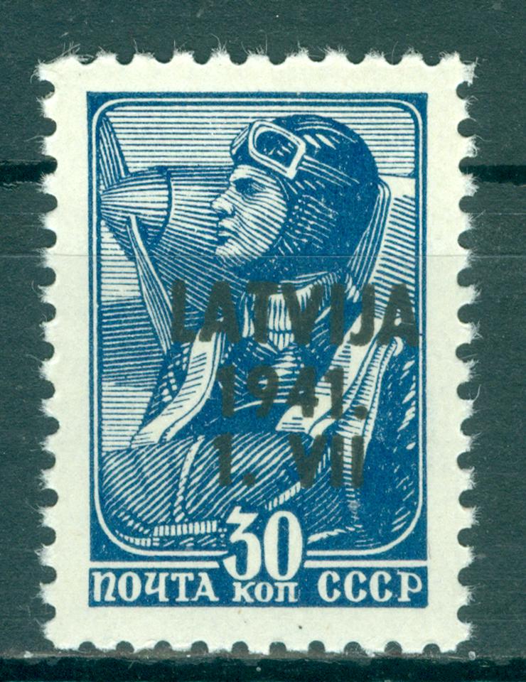 Deutsche Besetzung 1939-45 Lettland Nr. 6 postfrisch ohne Falz oder Falzrückstände