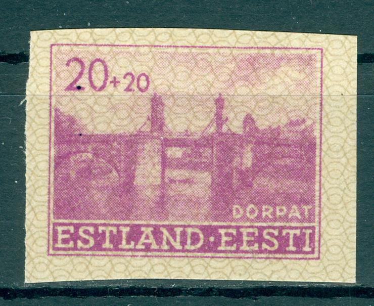 Deutsche Bes. 1939-45 Estland postfrisch Nr. 5 ohne Falz oder Falzrückstände