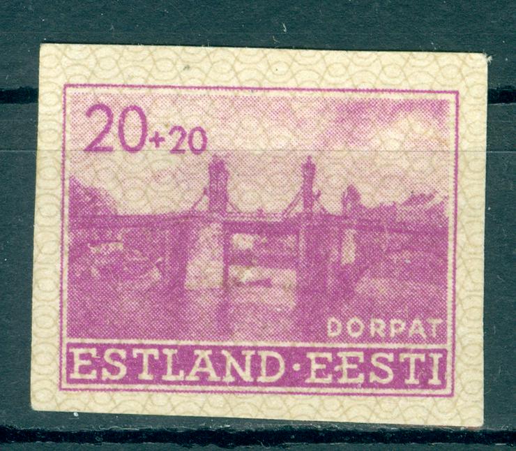 Deutsche Bes. 1939-45 Estland . 5 ungestempelt