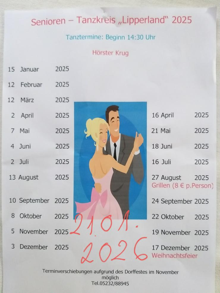 Bild 4: Tanzpartnerin für Tanzveranstaltungen und Training gesucht.