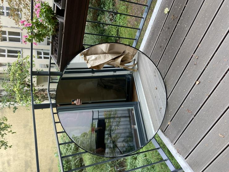 Large round mirror 