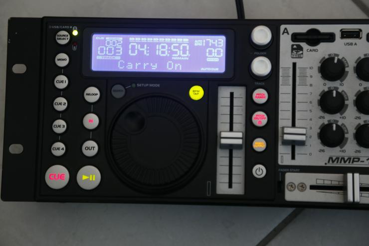 Bild 2:  Omnitronic MPP-1 Disco Player MP3 Player Scratch Control
