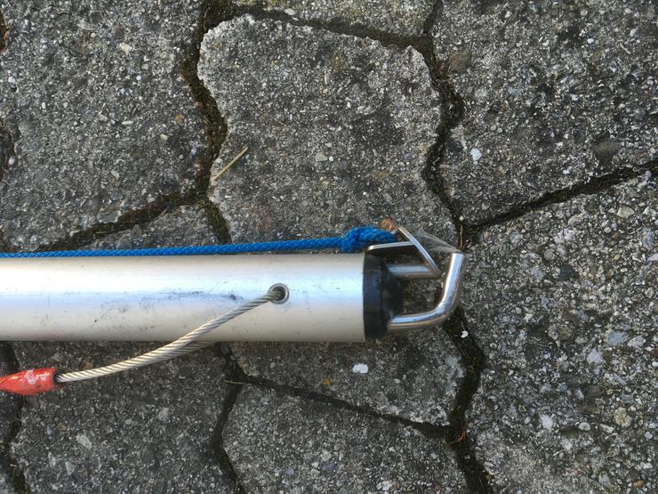 Bild 2: Spi--Baum silber, 2,35 m lang