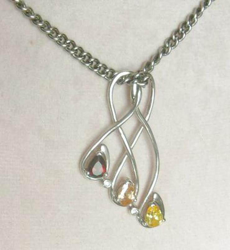 Bild 6: Schmuckanhängr, 925 silber mit Zirkoniaeinfassungen