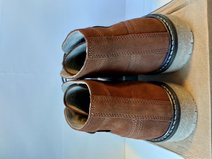 Bild 6: GABOR Stiefelette – NEU - ungetragen - Veloursleder braun - Gr. 43