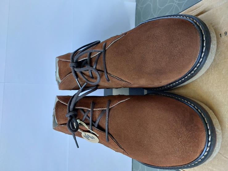 Bild 5: GABOR Stiefelette – NEU - ungetragen - Veloursleder braun - Gr. 43