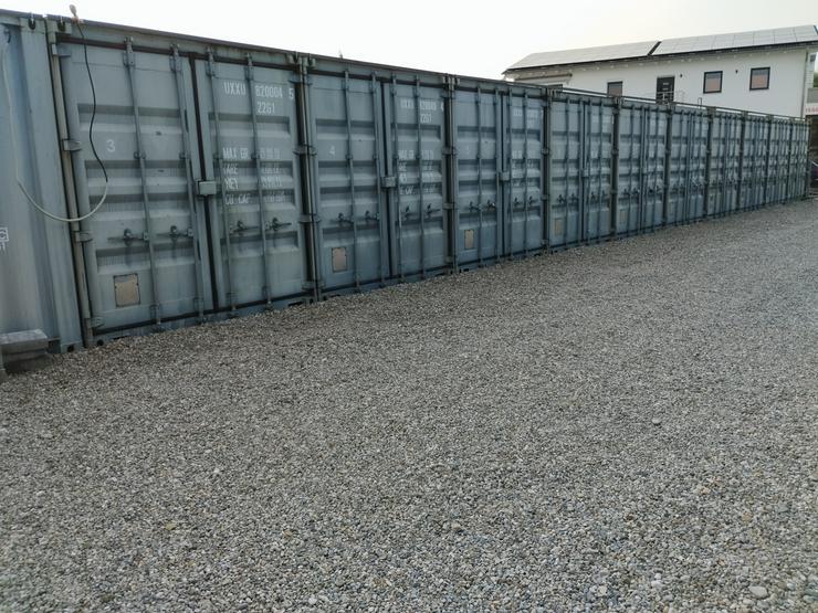 Lager für Handwerker, Lagerfläche, Container - Lagerpark Dachau - mit Licht und Strom  - Garage & Stellplatz mieten - Bild 1