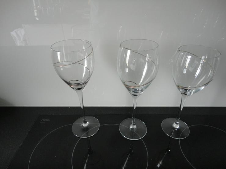 Bild 4: LEONARDO Strada Goldpirale Weißweingläser 10 Stück