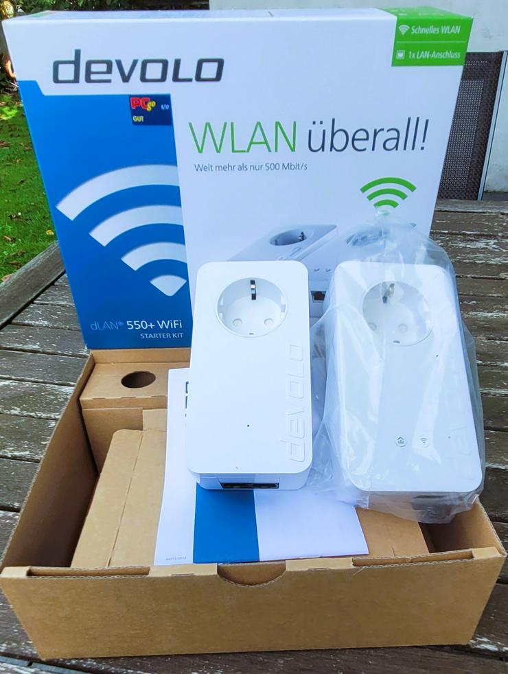 Internet trotz stahlarmierte Betondecke - mit Devolo 550+WiFi Powerline Technologie - Weitere - Bild 1