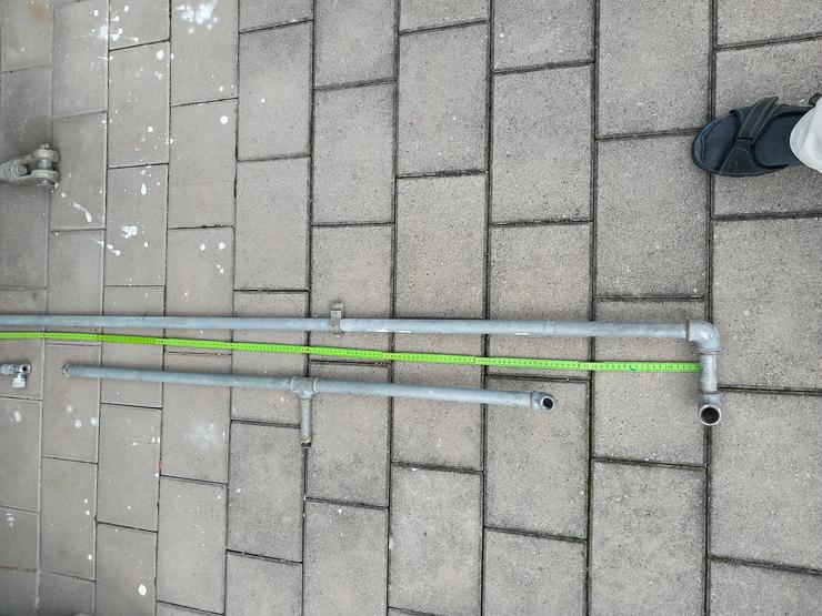 Bild 2: Wasserleitungsrohre 3/4"