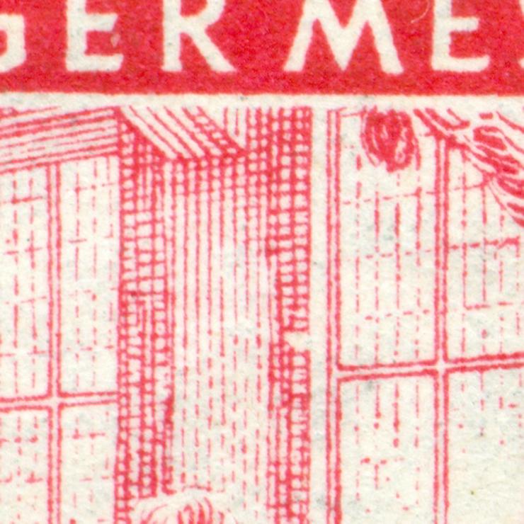 Bild 2: Alliierte Besetzung Gemeinschaftsausgabe postfrisch Nr. 965 III, Plattenfehler: 