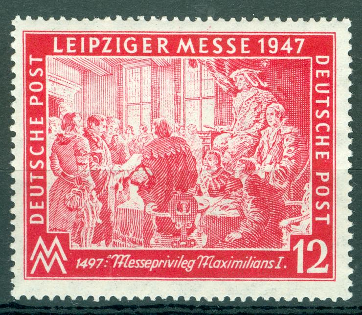 Alliierte Besetzung Gemeinschaftsausgabe postfrisch Nr. 965 III, Plattenfehler: 