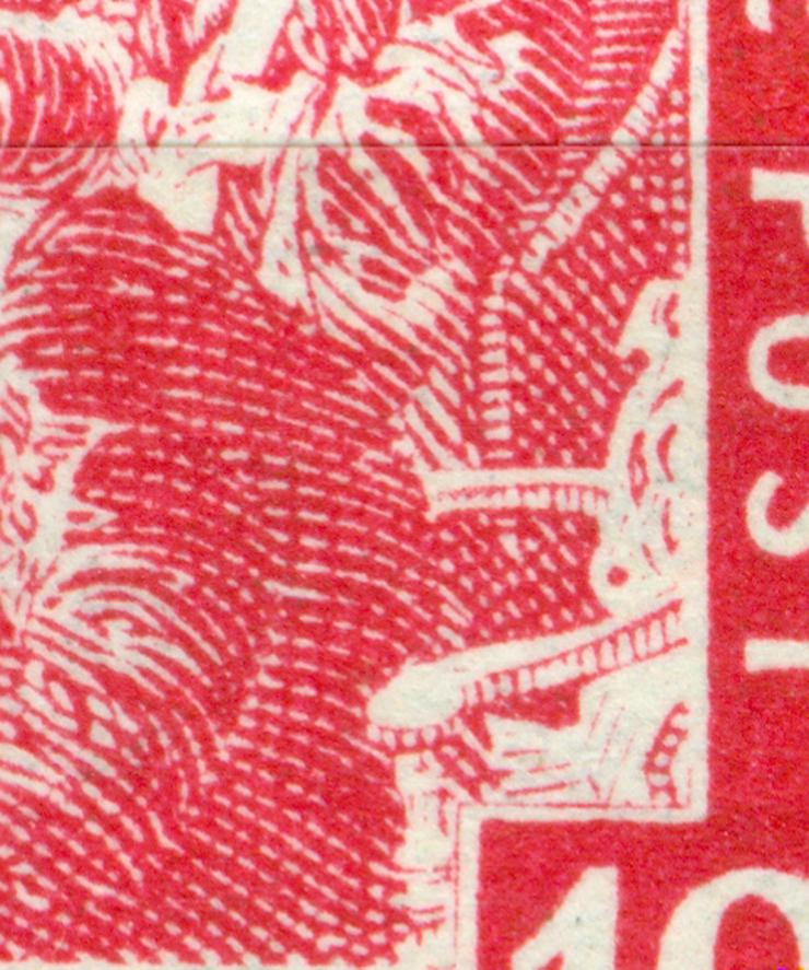 Bild 3: Alliierte Besetzung Gemeinschaftsausgabe postfrisch Nr. 965 III, Plattenfehler: 