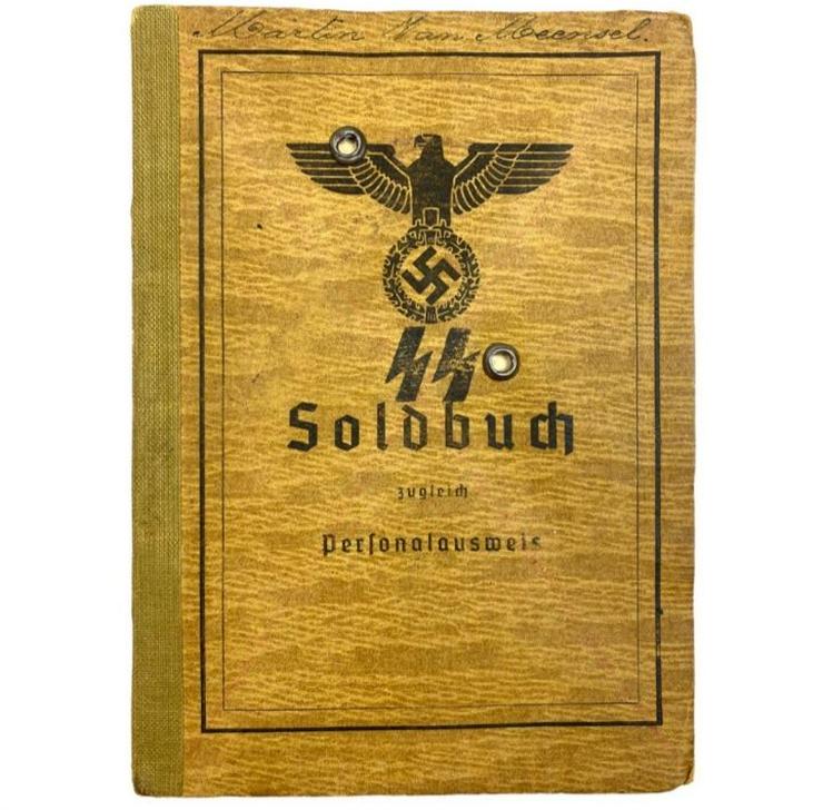 Soldbuch SS Legion Flandern aus Wk2