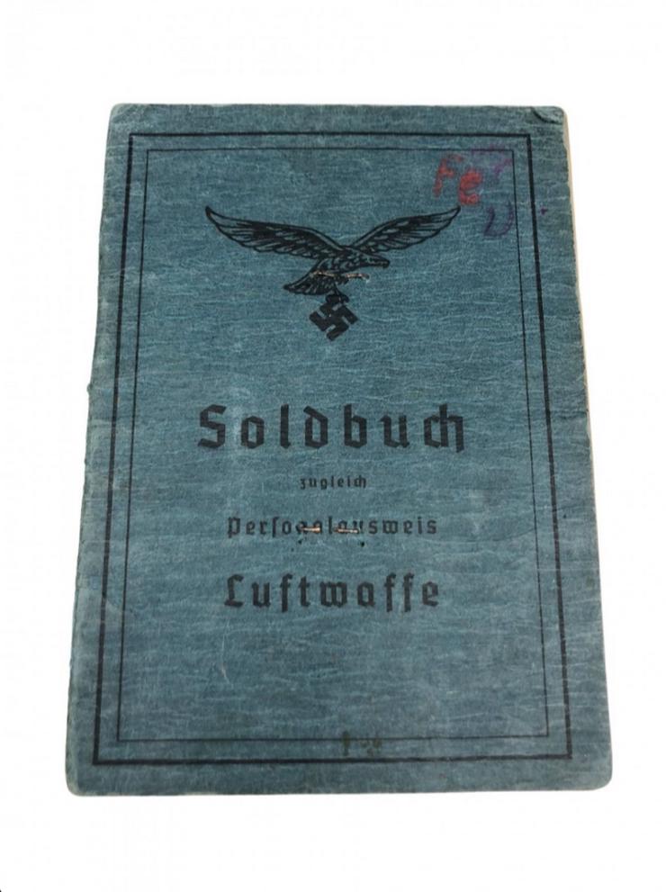 Soldbuch Fallschirmjager aus Wk2 