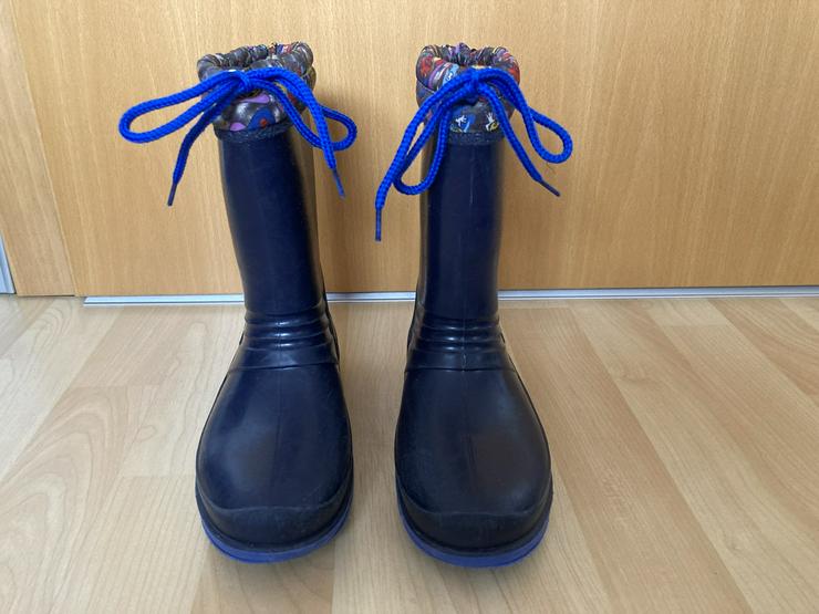 Bild 3: Gummistiefel Gr. 32 dunkelblau, sehr guter Zustand