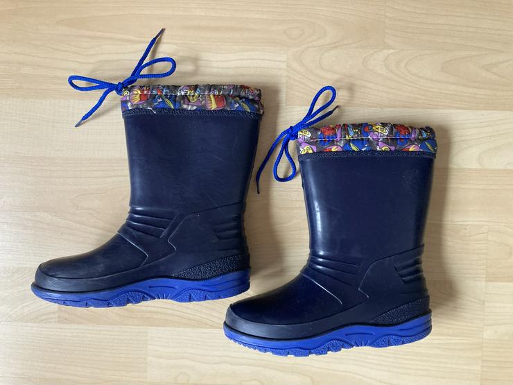 Bild 2: Gummistiefel Gr. 32 dunkelblau, sehr guter Zustand