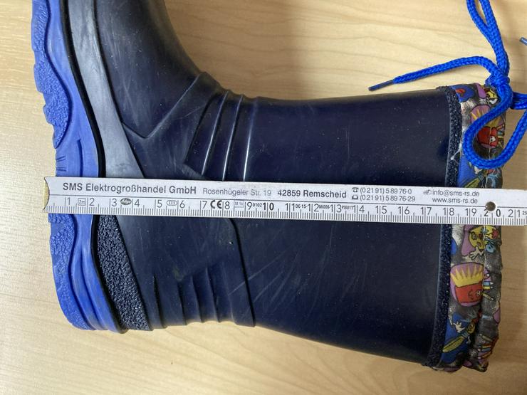Bild 10: Gummistiefel Gr. 32 dunkelblau, sehr guter Zustand
