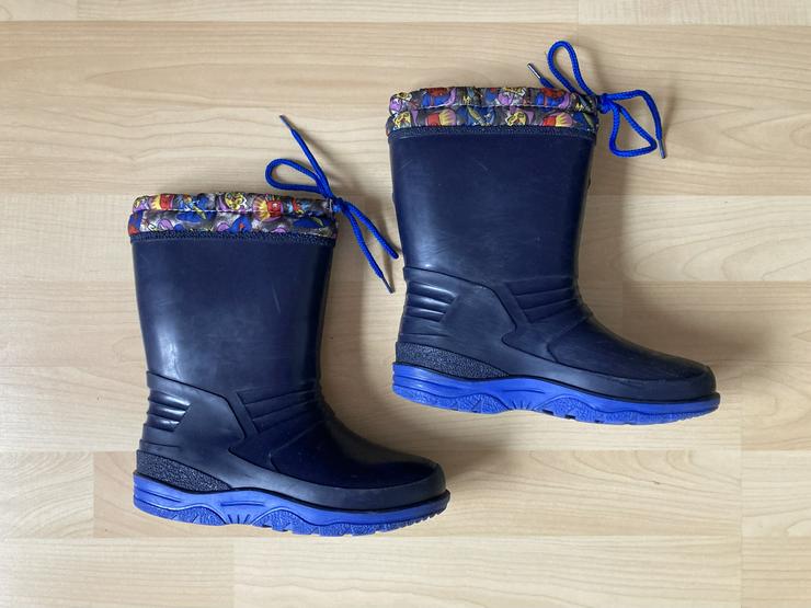 Gummistiefel Gr. 32 dunkelblau, sehr guter Zustand