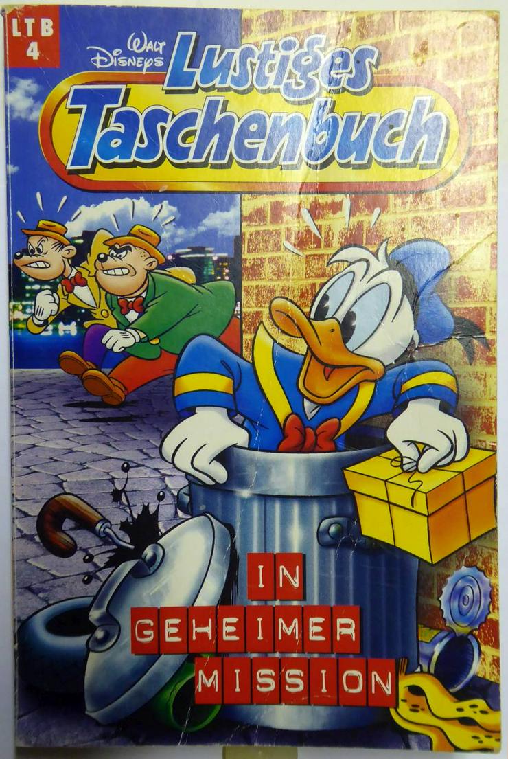 Donald Duck  das lustige Taschenbuch LTB 4 , in geheimer Mission - Comics - Bild 1