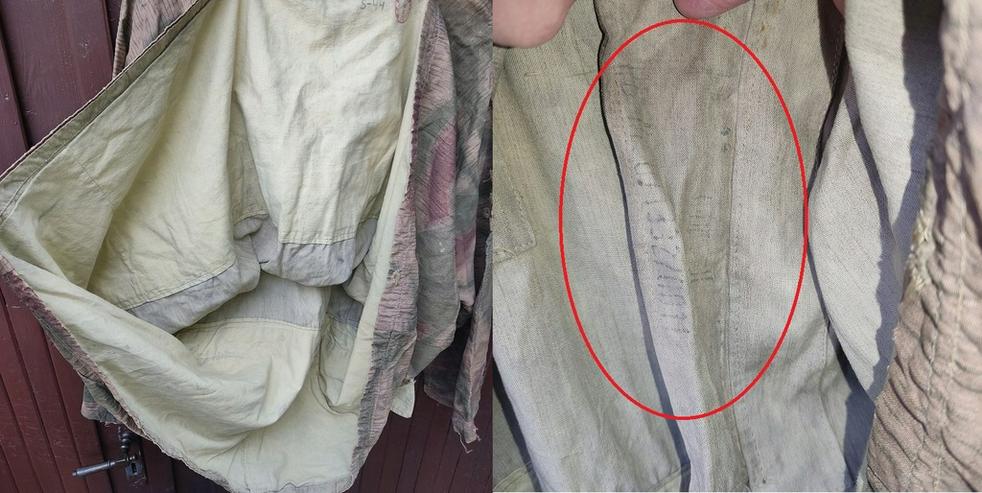 Bild 5: Original Tarnfeldbluse SS aus Wk2 