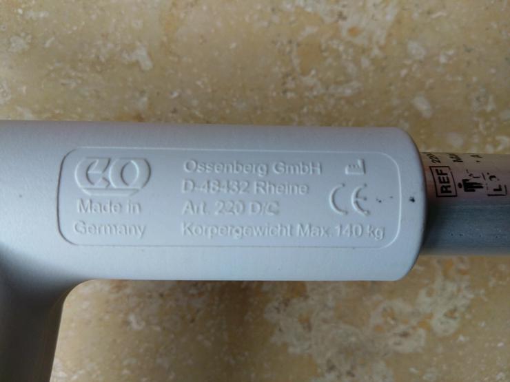 Bild 2: Ossenberg Gehhilfen / Krücken, Modell 220 D/C, 2 Stück